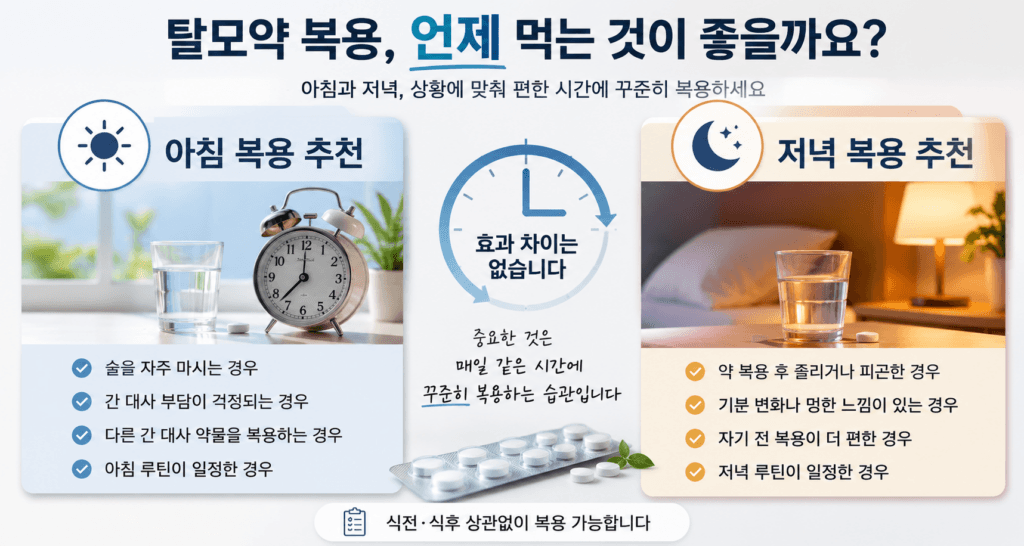 说明脱发药服用是早晨好还是晚上好的图片