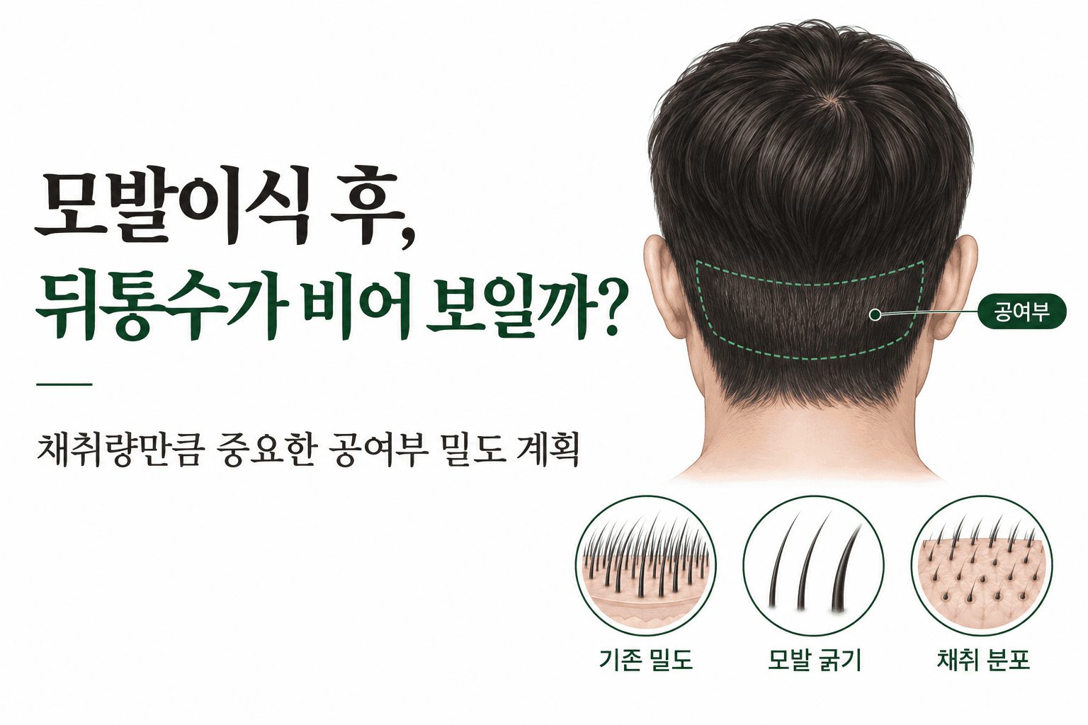 Will the Back of Your Head Look Thin After a Hair Transplant? Donor Harvesting Volume and Density Planning